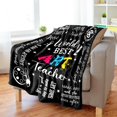 thumbnail image 2 of Art Teacher Gifts for Man Women, Artist Gifts for Teacher, Art Teacher Appreciation Gifts, Teacher Day Gifts, Art Teacher Gifts for Christmas Birthday Retirement, Art Teacher Blanket 60"X50", 2 of 6