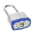 thumbnail image 4 of Lock, 1-9/16" (40mm) Laminated Keyed Padlocks，keyed Alike Locks, 2 inch Long Shackle Locks- Pack of 24, 4 of 4