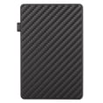 thumbnail image 1 of Tarjetero antirrobo portátil antimagnético para tarjetas de crédito, compatible con RFID (fibra de carbono negra X64#A), 1 of 14