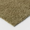 thumbnail image 3 of 20"x34" Antimicrobial Bath Rug Olive Green - Machine Washable, Latex Backed, Tufted Polyester, 3 of 4