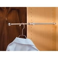 thumbnail image 1 of Rev A Rscvr.14.Cr Etagère 13-.88 Po - 21-.88 Po. L Tige de Valet Rev-A-Shelf avec Designer - Chrome, 1 of 1