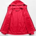 thumbnail image 7 of CHGBMOK Men's Softshell Hooded Jacket Water Resistant Zip Up Windbreaker Lightweight Outdoor Coat for Travel Camping Daily Commute, 7 of 7