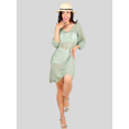 thumbnail image 3 of VESTIDO SALIDA DE PLAYA DE MUJER CON MANGA Y AMARRE, 3 of 5