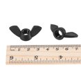 thumbnail image 2 of M8 Écrou d'Aile Écrou d'Aile Nylon Main Torsadée Attaches Noir 12 Pcs, 2 of 5