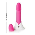 thumbnail image 3 of Nu Sensuelle Point Plus Rechargeable Bullet Vibrator, Pink, 3 of 3
