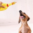 thumbnail image 4 of 3 Pollo Chillon Grande Sonido Hule Apachurrable Broma Chucho Toys Pollo Juguete Chillon, 4 of 4