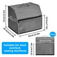 thumbnail image 3 of Sewing Machine Dust Protector Shield With 5 Storage Pockets Waterproof Compact Design Nylon Fabric Storage Compartments, 3 of 8