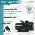thumbnail image 3 of Half Off Ponds Savio Select 4000 PVC Pond Kit with UV Clarifier, 20 ft. x 20 ft., 3 of 7