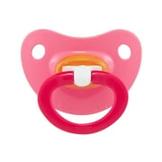 NUK Latex Orthodontic Pacifiers, Girl, 0-6 months, 2-Pack