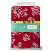 The Pioneer Woman 44" x 1 yd Cotton Classic Floral Bouquet Precut Sewing & Craft Fabric, Red