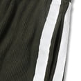 thumbnail image 7 of WTOBBY Men's Corduroy Ribbed Baggy Sweatpants with Side Stripes Wide Leg Cargo Pants Loose Fit Joggers Trousers Casual Trendy Men's Pants,Army Green L, 7 of 7