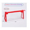 thumbnail image 2 of Transparent Clear Pencil Pouch Large Capacity Zipper Storage Organizer C, 2 of 2
