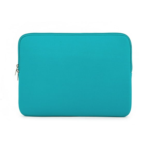 Zhuge 14" Lake Blue Laptop Sleeve, Heavy-Duty Shockproof Protective Case with Flip Design, Durable Briefcase Style Carrying Bag for Notebooks & Laptops