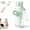 Green, variant on Summer Essential 20 oz Tritan Water Bottle with Built-in 3-Speed Handheld Fan 2-in-1 Portable Cooling Tumbler with Dual Drinking Straw for School Gym Beach Travel