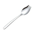 thumbnail image 1 of Bearachild 2 tenedores de postre plateados, adecuados para todas las ocasiones, juego de cubiertos fácil de limpiar, cuchara, tenedor, tenedor, Mostrada Cuchara trompeta, 1 of 6