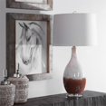 thumbnail image 2 of Uttermost 28339-1 Durango Lampe de Table Portable 29 Pouces 150 Watts Rouille Blanche, 2 of 8