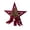 A, variant on Burgundy Velvet Star Christmas Tree Topper, Christmas Tree Decorations, 7.09in Hollow Star for Indoor Seasonal Christmas Tree Top Decor
