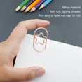 thumbnail image 4 of 300PCS Stainless Steel Paper Clips, Star Shaped Decoration, Non Slip Clips for Office School Document Organizing, Crafted From Stainless Steel, Suitable for Decorating Your Home,, 4 of 7