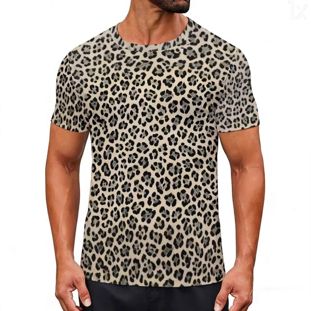 Sea la Camisa Ligera de los Hombres Y las Mujeres Vintage Impreso Manga Corta Cuello Redondo Tops, Blusa Deportiva Casual para el Uso Diario