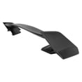 thumbnail image 5 of Ikon Motorsports Trunk Spoiler Compatible With 2022-2025 Subaru WRX, Unpainted Black ABS Plastic Type R Rear Trunk Lid Deck Lip Wing, 5 of 9
