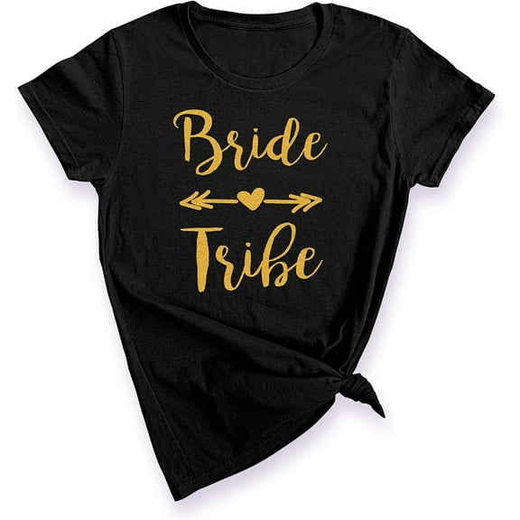 P&B Wedding Bridal Party Gear Bride Tribe Women's T-Shirt