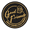 Black Gold, variant on Signs ByLITA Circle Good Friends, Great Games, Cold Drinks ABS Plastic | Laser Engraved | Easy Installation | Elegant Design Sign (Blue) - Medium