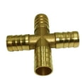 thumbnail image 2 of S SERENABLE prostys Barbed Wire Fittings Pneumatic Cross Coupler prosty Male Thread Gas, 2 of 5