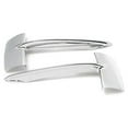 thumbnail image 4 of Chrome Front Left + Right Bumper Grille Trim Molding 51117303114 for X5 F15 35I 35Ix 35Dx 40Ex 2014 2015 2016 2017, 4 of 5