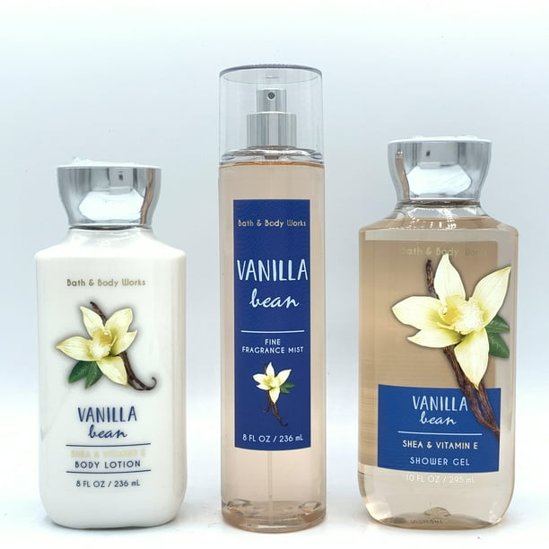 Bath and Body Works Vanilla Bean Body Lotion, Fine Fragrance Mist and