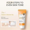 thumbnail image 1 of 4-piece Set (facial Cleanser + Toner + Cream + Sunscreen) (a) $laikou Vitamin C Travel Set 4-piece Facial Care Hydration And Moisturizing, 1 of 2