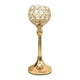 thumbnail image 2 of Porta moderno brillante elegante boda adornos de  El 10x22cm Gloria candelabros de cristal, 2 of 9
