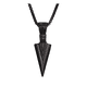 thumbnail image 1 of Collar Acero Inoxidable Dije Flecha Cadena Vintage Hombre Xtellar Negro, 1 of 4