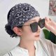 thumbnail image 2 of Diadema floral de encaje y perlas para mujer, diseño vintage, elástica, transpirable, banda ancha y suave, sujeción firme, ideal para el día a día, fiestas, Navidad y Año Nuevo, regalo, 2 of 3