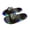 Black 2, variant on Light Up Sole Bohemian Slippers For Adults, Cartoon Couple Style Comfort Illuminated Footwear For Indoor Home Daily Wear For Women & Man