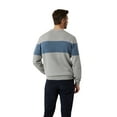 thumbnail image 4 of Chaps Men's & Big Men's Original Cotton Crewneck Color Block Sweater, 4 of 7