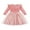 Pink, variant on Usaibhir Toddler Baby Girls Christmas Princess Dress Outfits Kids Casual Long Sleeve Special Occasion Ruffle Dresses Mesh Tulle Sundress Tutu Skirt For Birthday Party Wedding Holiday 2-7Y