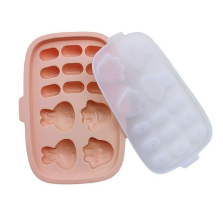 

DIY homemade Sausage Hot Dog Mold lce Cube Mould 13-Cavity Easy to Clean and Use for Baking Chocolate Cake Bread Candy