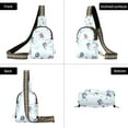thumbnail image 7 of FORMRS Womens Crossbody Sling Bag Travel Daypack Shoulder Chest Backpack, Hockey Action Zone, 7 of 7