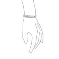 thumbnail image 3 of Bling Jewelry Womens Blank Medical Identification Medical ID Stretch Link Bracelet Stainless Steel, 3 of 4