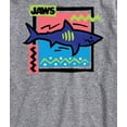 thumbnail image 3 of Jaws - Shark Doodle Square - Men's Short Sleeve Graphic T-Shirt, 3 of 5
