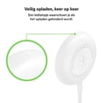 thumbnail image 2 of Cargador Inalámbrico Magnético Belkin Blanco Compatible con MagSafe y Cable Extra Largo para iPhone, 2 of 6