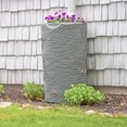 thumbnail image 4 of Good Ideas Impressions 65 Gallon Palm Trunk Rain Saver, 2 Spigots, Dark Granite, 4 of 4