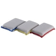 thumbnail image 2 of Superio Miracle Microfiber Sponges for Kitchen 3-Pack White with Colored Linings (Red, Blue, Yellow), 2 of 4