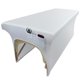 thumbnail image 1 of Funda para mesa de masaje Lufyzora, piel sintética blanca, impermeable, 1 of 6