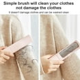 thumbnail image 2 of Ruiboury 1 PC Clothes Dust Sticky Remove Pet Hair Remover Brush Rotary Cylinder Small Roller Sticker Removal Cleaning Tool Pink 1Set, 2 of 5