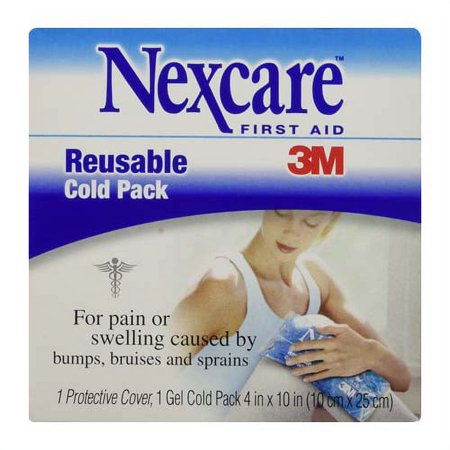 3M Nexcare Reusable Cold Pack  Model: 2646  4 In X 10 In - 1 Ea  6 Pack