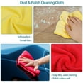 thumbnail image 3 of SUGARDAY Microfiber Cleaning Dish Cloths Towels 15 Pack Reusable Dust Rags Cloths for Housekeeping (Size: 11.8 x 11.8 in), 3 of 7
