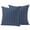 Blue, variant on 2 Pack Outdoor Waterproof Throw Pillow Covers,Black White Chevron Texture Decorative Square Pillow Case Patio Pillowcases for Chair Couch Sofa 16x16in