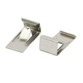 thumbnail image 3 of Uxcell 26mmx14mm Photo Frame Metal Spring Turn Clip Hanger Siver Tone 15pcs, 3 of 4