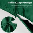 thumbnail image 5 of Silk Pillowcase with Hidden Zipper for Hair and Skin Care Soft Breathable Smooth Cool Sleeping Pillow Cover, 5 of 8